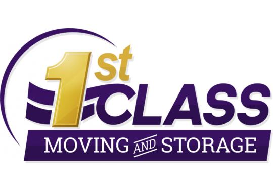 1st Class Moving and Storage logo