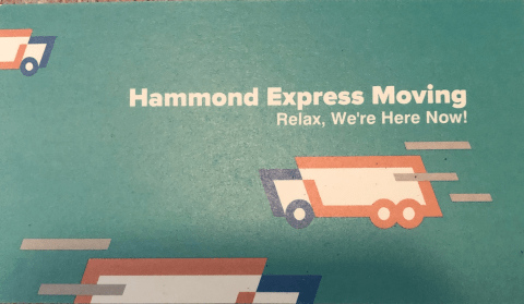 Hammond Express Moving logo