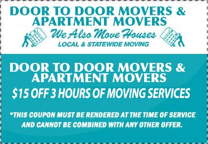 Door to Door Movers and Apartments logo