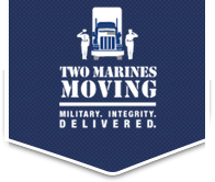 Two Marines Moving logo