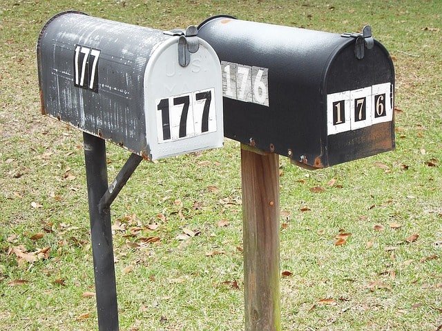 change postal address