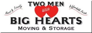Two Men With Big Hearts Moving & Storage logo