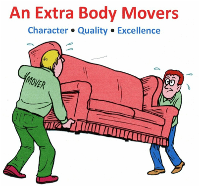 An Extra Body Movers logo