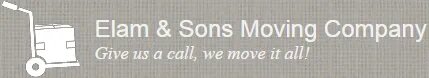 Elam & Sons Moving Company logo