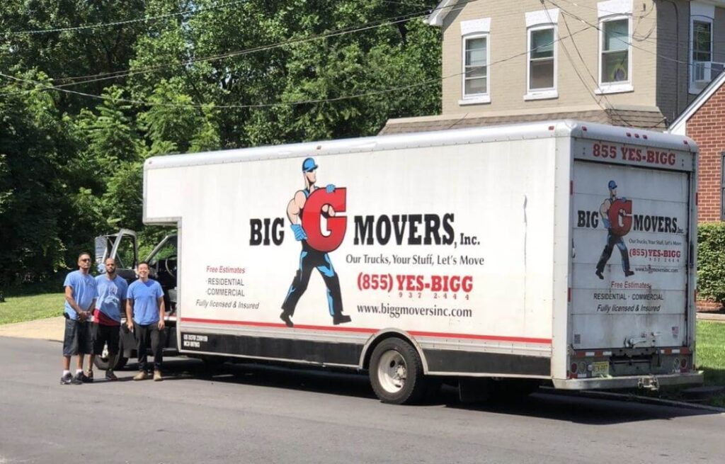 Big G Movers logo