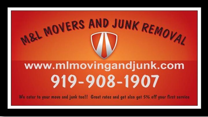 M&L Moving and Junk Removal logo