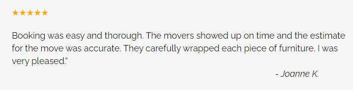 SunBiz Moving reviews