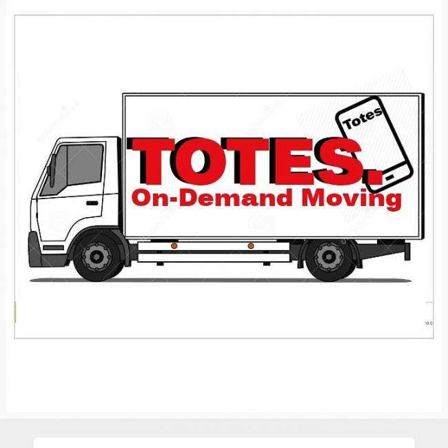 TOTES. On-Demand Moving logo