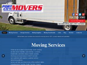 Port City Movers logo
