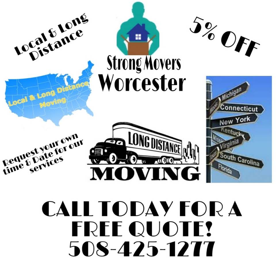 Strong Movers Worcester Company logo