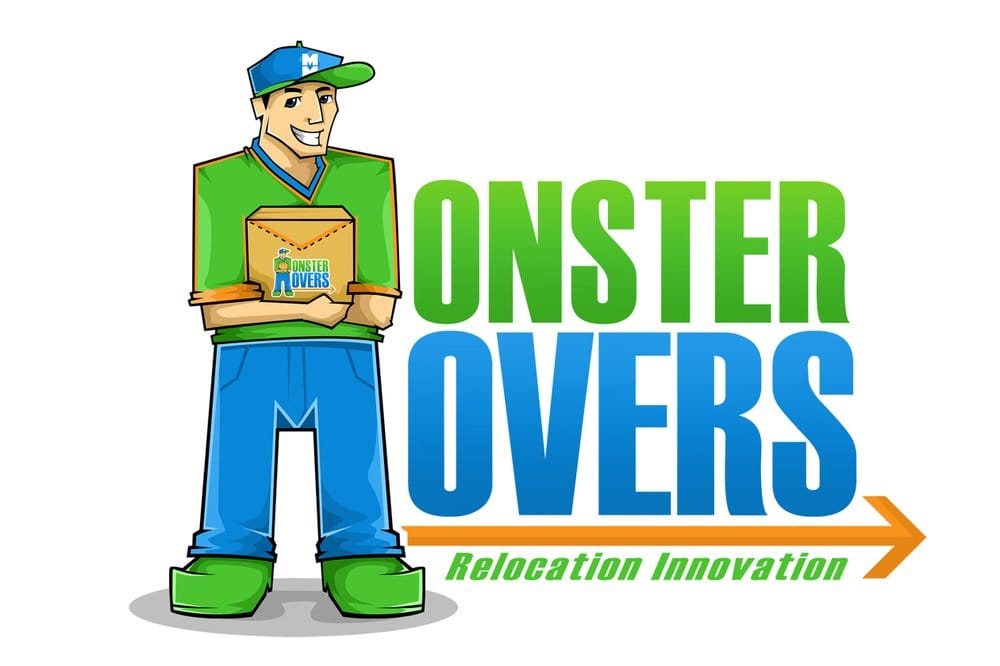 Monster Movers Moving Company logo