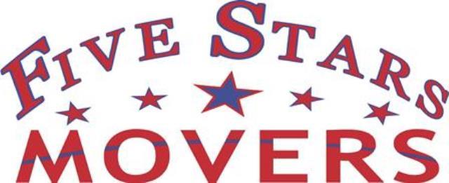 Five Stars Movers Moving Company logo