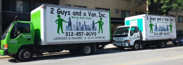 2 Guys and a Van Company logo