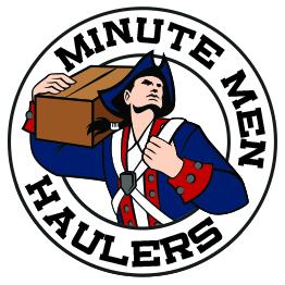 Minutemen Haulers Moving Company logo