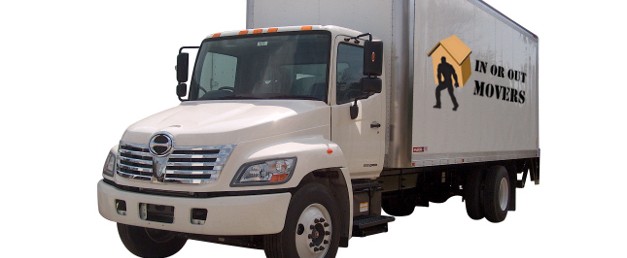 In or Out Movers Company logo