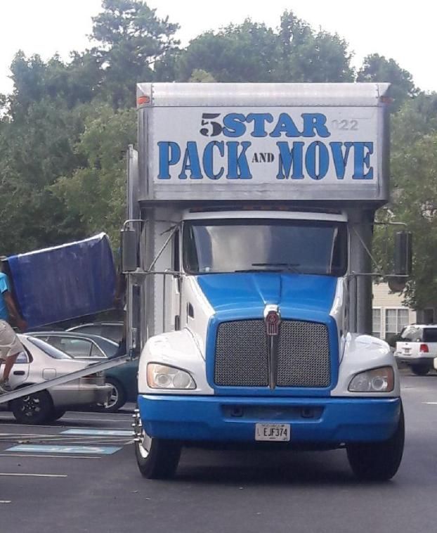 5Star Pack And Move Moving Company logo