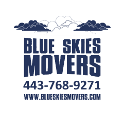 Blue Skies Movers Company logo