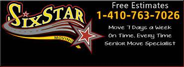 Six Star Moving Company logo