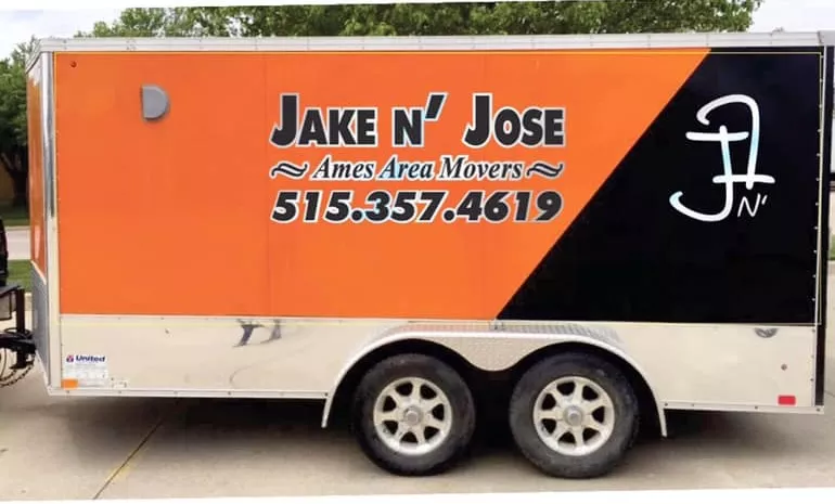 Jake N' Jose Moving Service Company logo