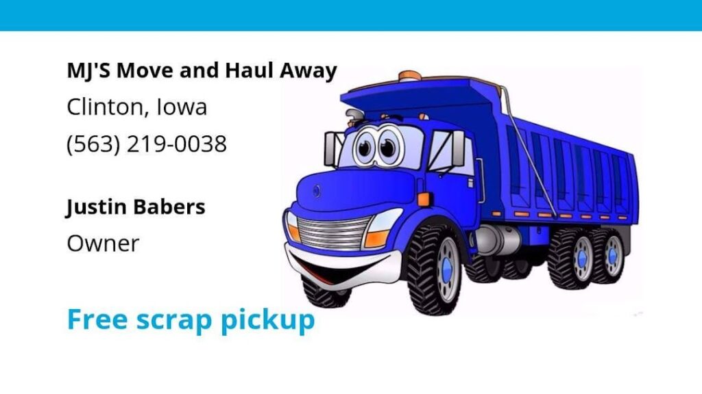 MJ's Movers and Haul Away Moving Company logo
